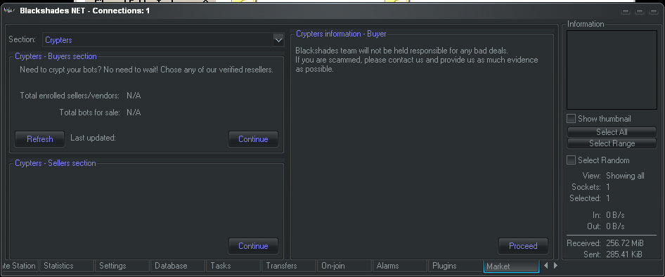 Packing-tools listing